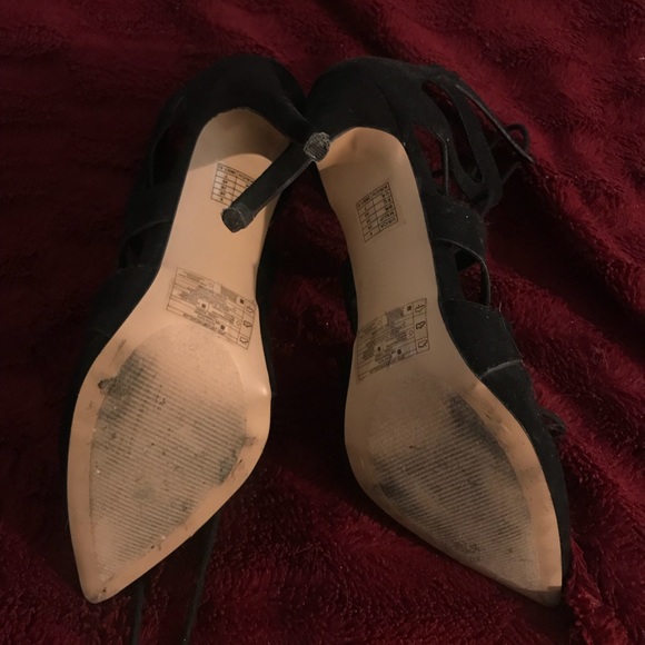 Forever 21 Lace Up Sandals - Picture 2 of 2